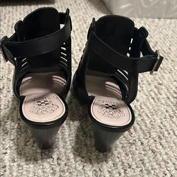 Vince Camuto black sandal strappy gladiator 6.5 - Picture 5 of 6